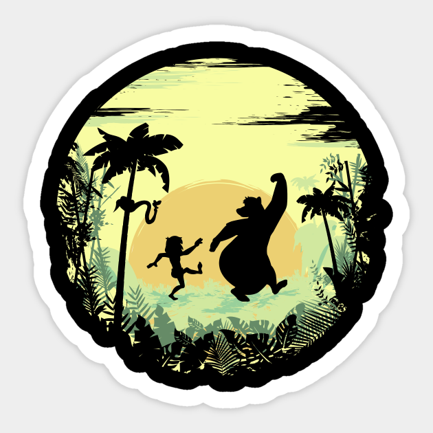 The Jungle Book Jungle Book Sticker TeePublic